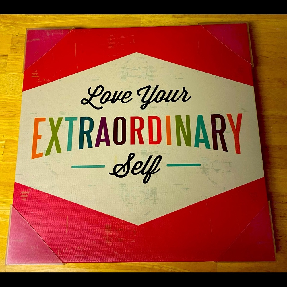 Self Inspirational Wall Decor
